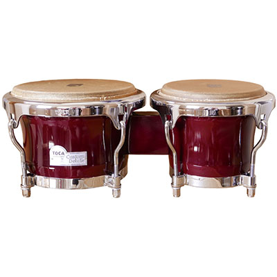 Custom Deluxe Bongos-Wood-