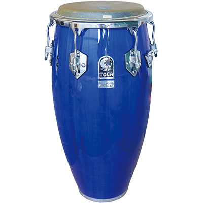 Custom Deluxe Conga - 11 3/4" Blue Wood
