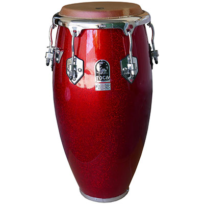 Custom Deluxe Quinto - 11" Fiber Red Sparkle