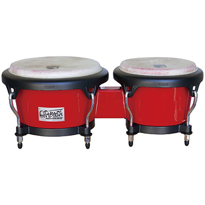 7" ＆ 8-1/2" Players Fibergladd Bongos-Red