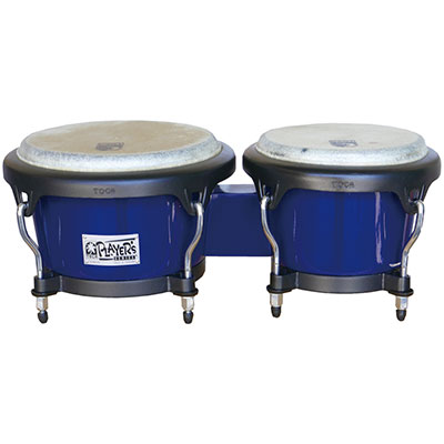 7" ＆ 8-1/2" Players Fibergladd Bongos-Vista Blue