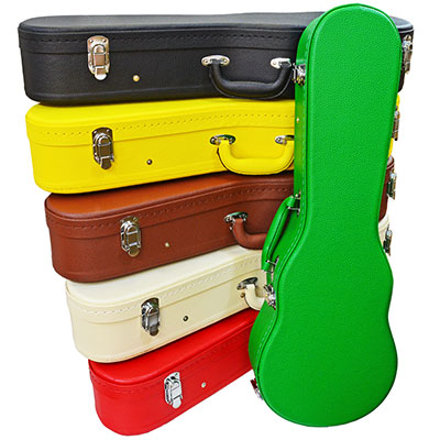 ORCAS Ukulele Hard Case Wood Concert