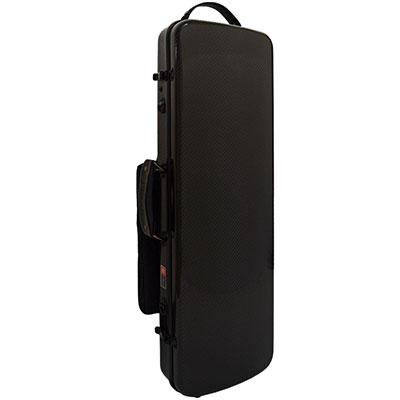 Oblong 4/4 Size Violin 100% Purity Carbon Fiber Black Wave