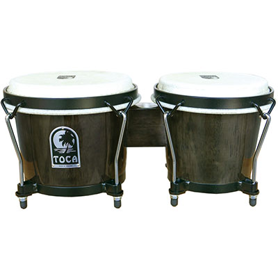 Synergy 6+6-3/4" Bongos - Transparent Black