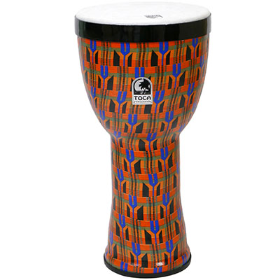 FREESTYLE II 12in NESTING DJEMBE KENTE