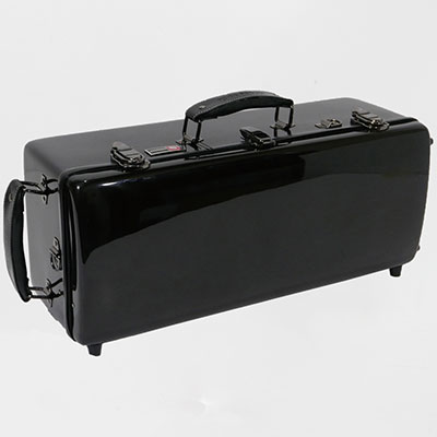 Fiberglass double trumpet case