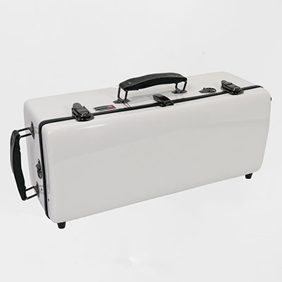 Fiberglass double trumpet case