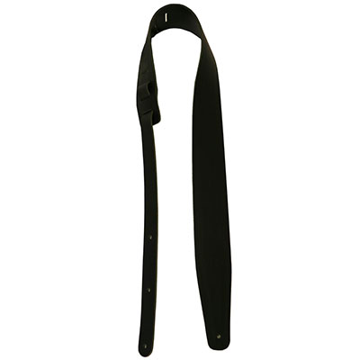 2.5" BLACK BELT LEATHER W/FULL STRAP EMBOSSING -SHELLS