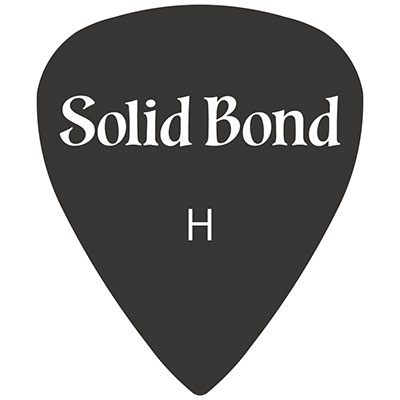 Teardrop Pick 1 Black Heavey