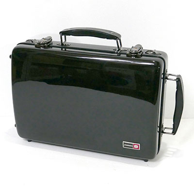 Fiberglass double clarinet case