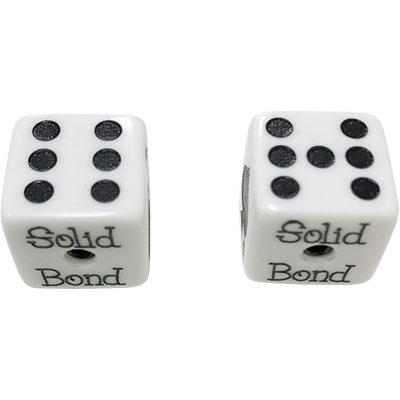 Solid Bond Dice_Knob_LUCKY13-DICE KNOB