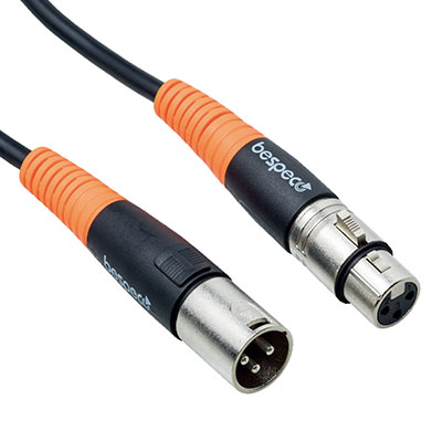 bespeco マイクケーブル　6m XLRオスーXLRメス