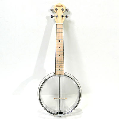 MaAmAa Banjo Ukulele Plastic Clear