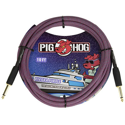 PIGHOG CABLE Vintage Series Riviera Purple 10ft