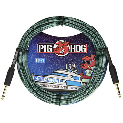 PIGHOG CABLE Vintage Series Tahitian Blue 10ft