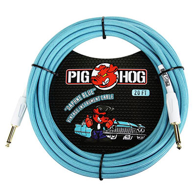 PIGHOG CABLE Vintage Series Daphne Blue 20ft