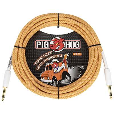 PIGHOG CABLE Vintage Series Orange Cr?me 20ft