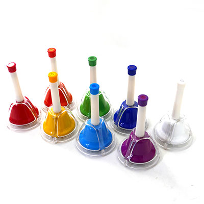 8 Tone Music Bell Set Shake ＆ Push