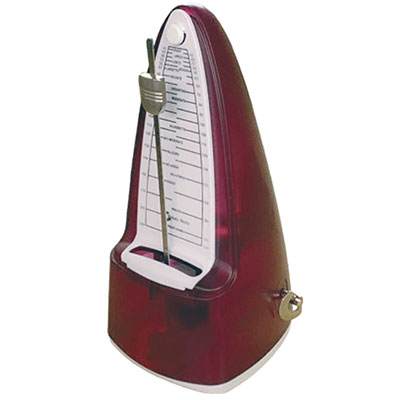 Melody Merry Metronome Clear Red