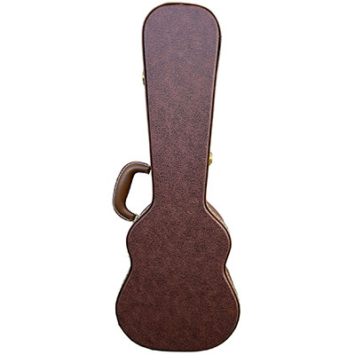 ORCAS UKULELE HARD CASE BROWN TEN