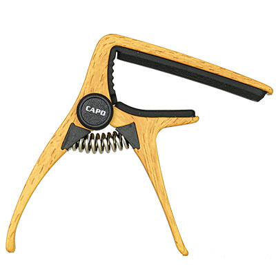 ORCAS Ukulele Capo WoodStyle Natural