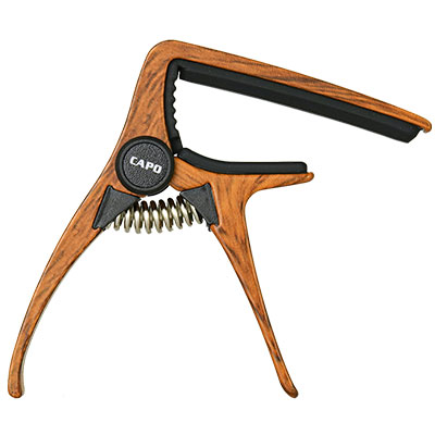 ORCAS Ukulele Capo WoodStyle Brown