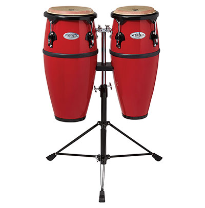 Synergy Fiberglass 10+11" w/Double Stand - Red