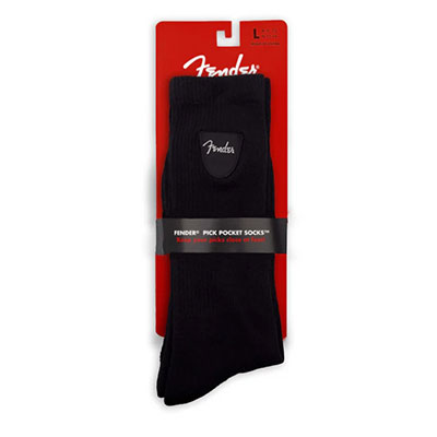 FENDER? PICK POCKET SOCKS?, BLACK, LARGE