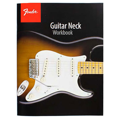 FENDER TAB WORKBOOK - GUITAR NECK - 48 PAGES
