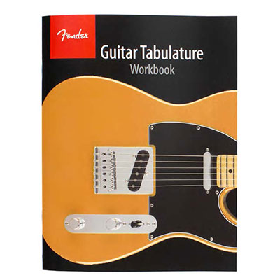 FENDER GUITAR TABULATURE WORKBOOK - 48 PAGES