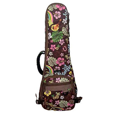 ORCAS Hawaiian Fabric Gig Case Soprano