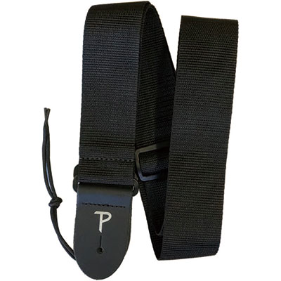 2" Polypro Guitar Strap 72" - Extra Long - Black